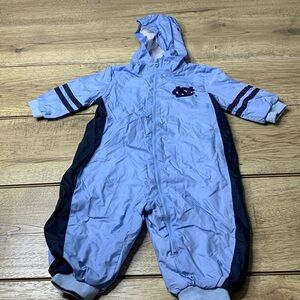 Starter Infant One Piece Nylon North Carolina Tarheels Suit Size 12 Months